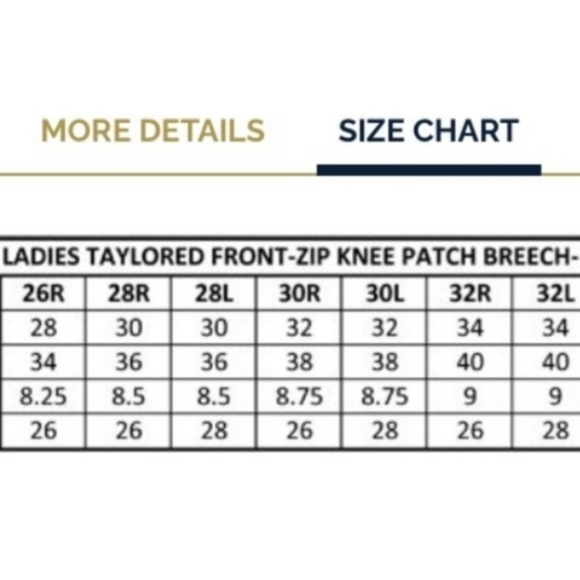 Ovation Riding pants 34 R - Picture 13 of 16